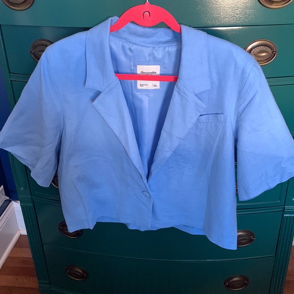 Abercrombie & Fitch Blue Blazer